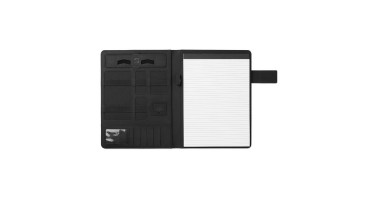 Teczka A4 z powerbankiem Powerfoldy czarny