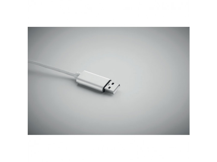 Kabel do ładowania Cable stand srebrny