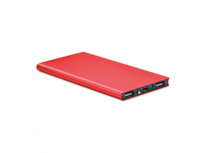 Power bank 8000mAh Powerflat8 czerwony 